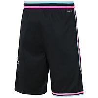 Youth Nike Black Miami Heat 2025/26 City Edition Swingman Performance Shorts
