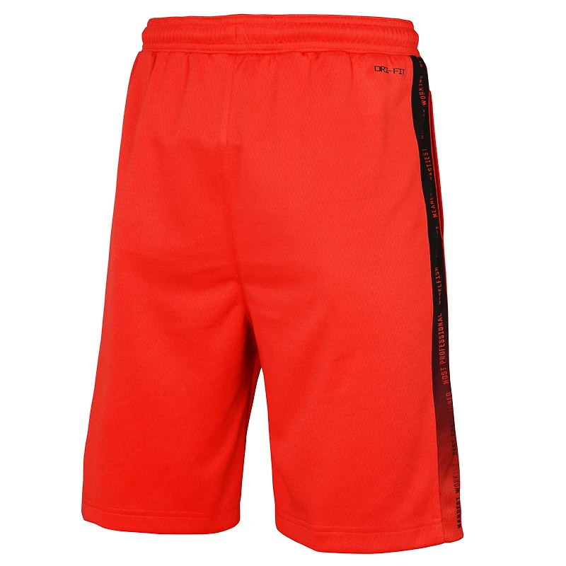 Short de performance Nike rouge Miami Heat 2024/25 City Edition Swingman pour jeune