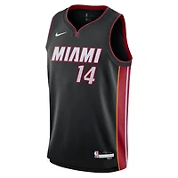 Youth Nike Tyler Herro Black Miami Heat Swingman Jersey - Icon Edition