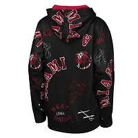 Sweat à capuche noir Youth Outerstuff Miami Heat Moving Violation