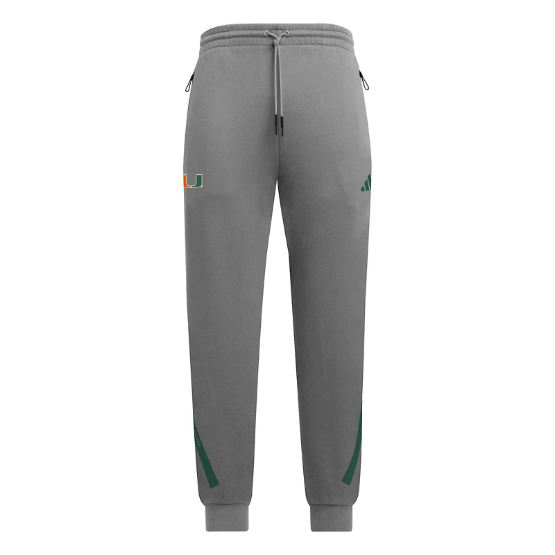Pantalon adidas gris Miami Hurricanes Z.N.E.