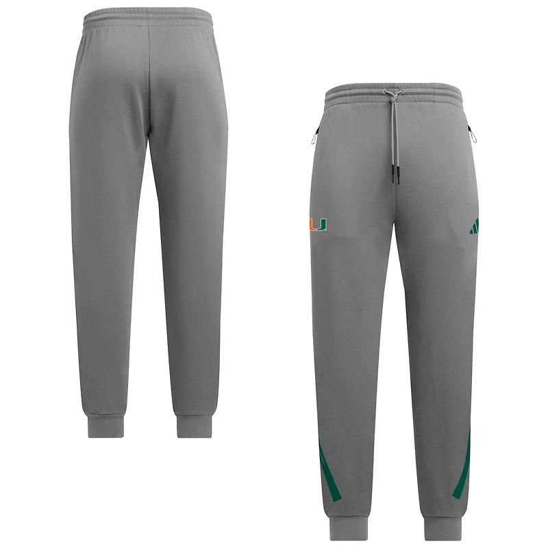 Pantalon adidas gris Miami Hurricanes Z.N.E.
