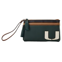 Dooney & Bourke Miami Hurricanes Infield Poignet à double fermeture éclair