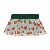 Ensemble deux pièces pour nouveau-né et bébé fille Miami Hurricanes Love My Team Body jupe