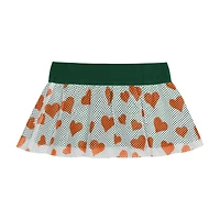 Ensemble deux pièces pour nouveau-né et bébé fille Miami Hurricanes Love My Team Body jupe