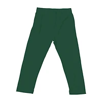 Girls Toddler Wes & Willy Oatmeal Miami Hurricanes Ruffle Raglan Long Sleeve T-Shirt Leggings Set