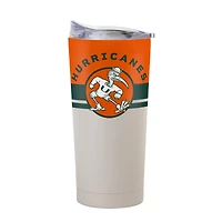 Logo Brands Miami Hurricanes 20oz. Horizon Powder Coat Tumbler
