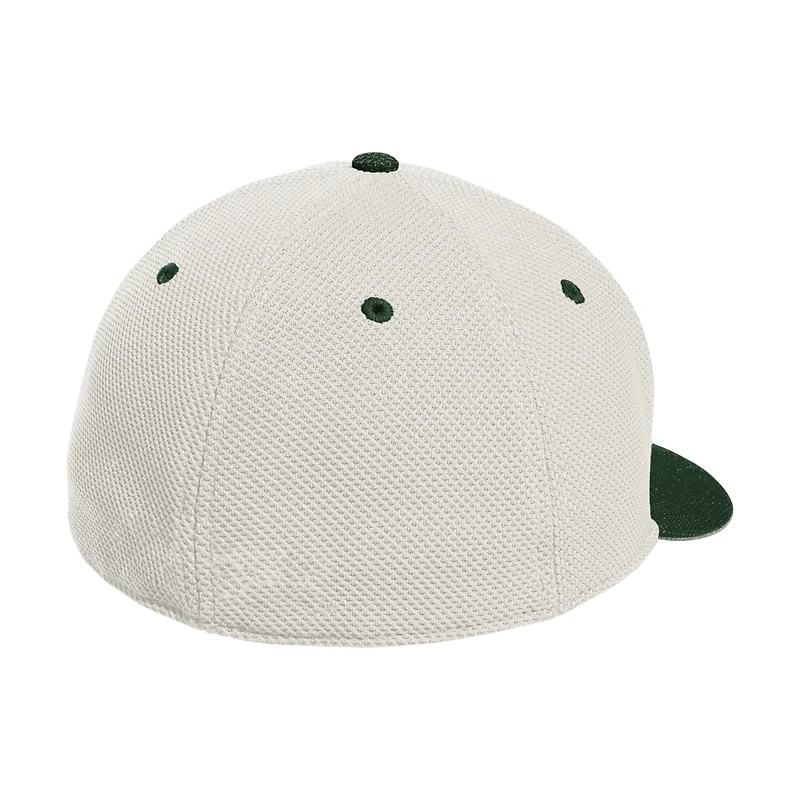 Casquette de baseball ajustée On-Field pour homme adidas crème Miami Hurricanes