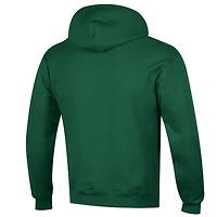 Sweat à capuche logo Arch Over Champion Green Miami Hurricanes pour homme