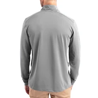 Pull à glissière quart de tour Virtue DryTec pour homme, gris, des Hurricanes Miami, Cutter & Buck