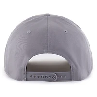 Men's '47 Gray Miami Hurricanes Contemporary Basics Foundational Rope Hitch Adjustable Hat
