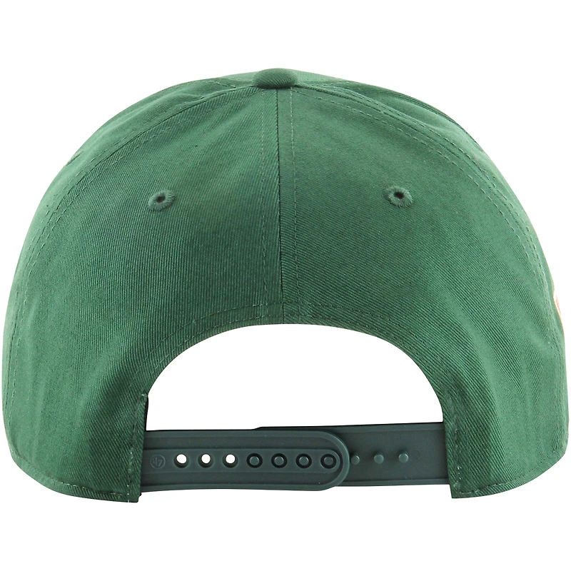 Casquette réglable '47 Green Miami Hurricanes Overhand Hitch pour hommes