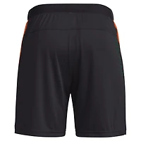 Men's adidas  Black Miami Hurricanes Designed for Training 7" AEROREADY Shorts