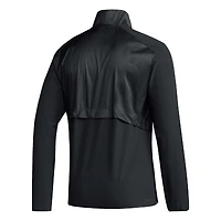 Veste pour homme adidas Miami Hurricanes Sideline AEROREADY Raglan Sleeve Quarter-Zip Jacket