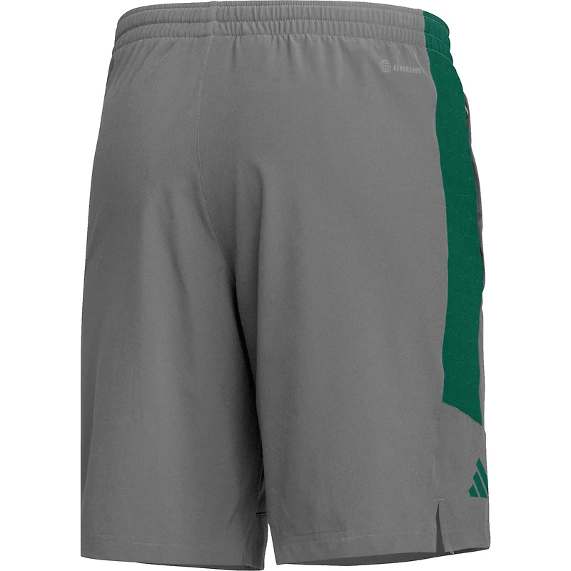 Short adidas Miami Hurricanes AEROREADY gris pour homme