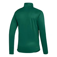 Haut demi-zip AEROREADY Sideline pour hommes adidas Miami Hurricanes 2023 vert