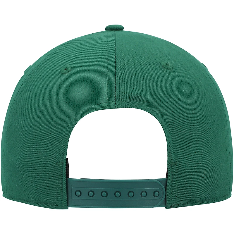 Casquette adidas Miami Hurricanes Established Snapback pour homme verte