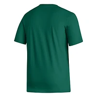 Men's adidas  Green Miami Hurricanes Head of Class Fresh T-Shirt