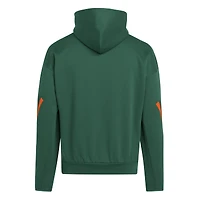 Men's adidas Green Miami Hurricanes Z.N.E. Pullover Hoodie