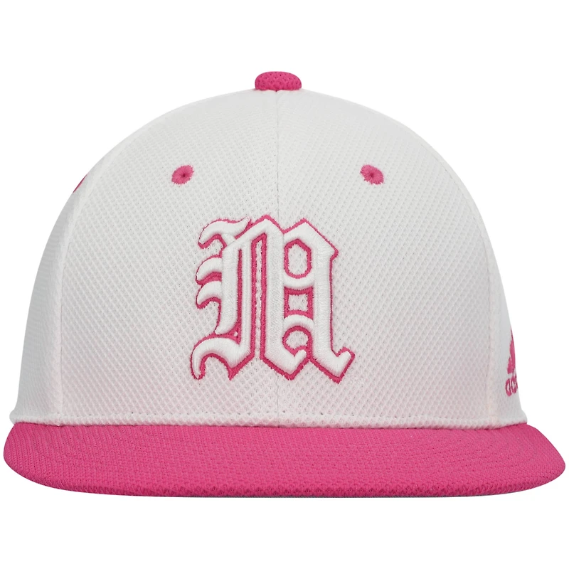 Men's adidas Miami Hurricanes On-Field Baseball Fitted Hat