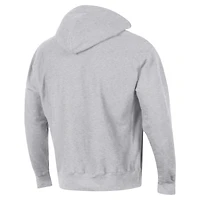 Sweat à capuche Champion Gray Miami Hurricanes Late Night Reverse Weave pour homme