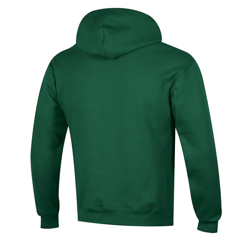 Men's Champion  Green Miami Hurricanes Team Pride Powerblend Hoodie