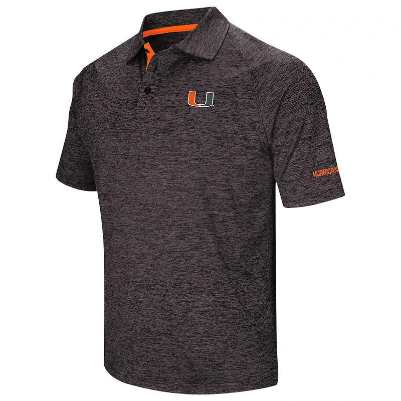 Polo Colosseum Miami Hurricanes Big & Tall Down Swing pour homme