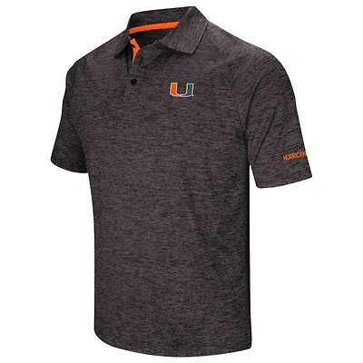 Polo Colosseum Miami Hurricanes Big & Tall Down Swing pour homme