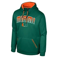 Sweat à capuche Colosseum Green Miami Hurricanes Reese pour homme