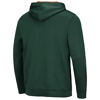 Sweat à capuche Miami Hurricanes Slash Stack 2.0 Colosseum Green pour homme