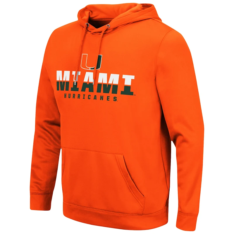 Sweat à capuche Colosseum Orange Miami Hurricanes Lantern pour homme