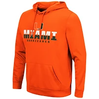 Sweat à capuche Colosseum Orange Miami Hurricanes Lantern pour homme