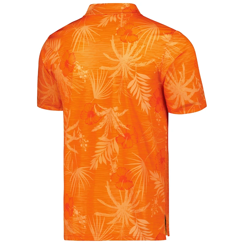 Polo d'équipe Palms Miami Hurricanes Orange Colosseum pour homme