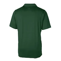 Polo extensible Forge vert Cutter & Buck pour homme, coupe grande et taille, Miami Hurricanes