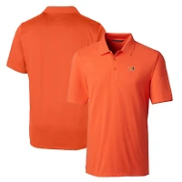 Polo extensible Forge orange Cutter & Buck pour homme, grandes tailles, Miami Hurricanes