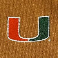 Sweat à capuche entièrement zippé Dunbrooke Miami Hurricanes Dakota pour homme