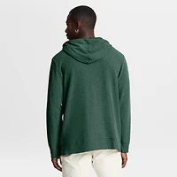 T-shirt à capuche manches longues Fanatics pour homme, vert, Miami Hurricanes, Hometown Premium Huddle Up