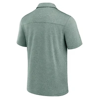 Polo Fanatics vert pour homme, modèle Performance des Miami Hurricanes