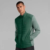 Veste zippée entièrement ton sur avec logo principal Fanatics Green Miami Hurricanes pour homme