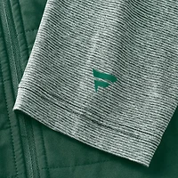 Veste zippée entièrement ton sur avec logo principal Fanatics Green Miami Hurricanes pour homme