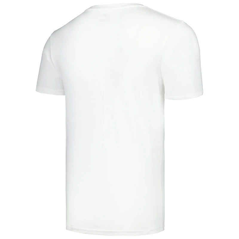 T-shirt blanc Miami Hurricanes Smiley All American de la League Collegiate Wear pour hommes