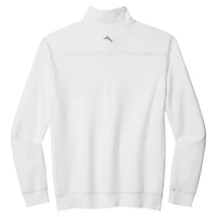 Men's Tommy Bahama White Miami Hurricanes Montego Bay Half-Zip Jacket