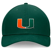 Casquette flexible Spacer Top of the World verte pour hommes des Hurricanes de Miami