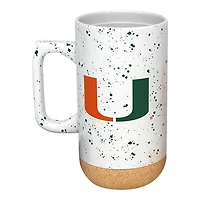 Ouragans de Miami 18oz. Tasse en liège moucheté