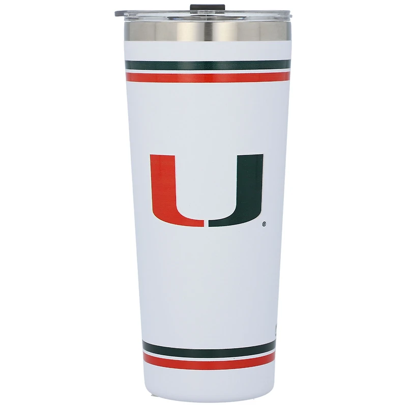 Miami Hurricanes 24oz. Alumni Stainless Steel Tumbler