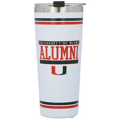 Miami Hurricanes 24oz. Alumni Stainless Steel Tumbler