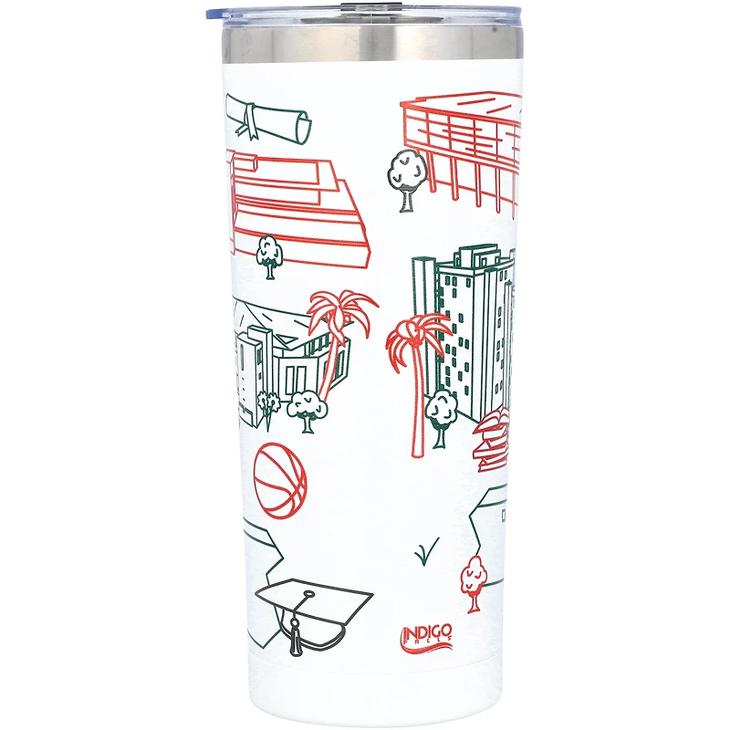Gobelet Campus Miami Hurricanes 24 oz