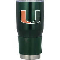 Gobelet isotherme Miami Hurricanes de 887 ml (30 oz) en acier inoxydable pour les jours de match