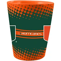 Miami Hurricanes Full Wrap Collectible Glass