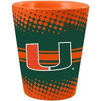 Verre à collectionner entièrement enveloppé Miami Hurricanes